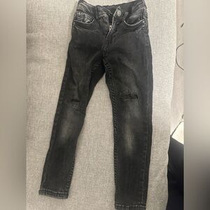 Zara boys skinny black jeans